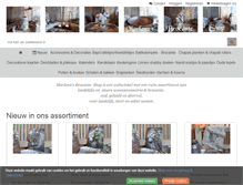 Tablet Screenshot of marlenasbrocanteshop.nl